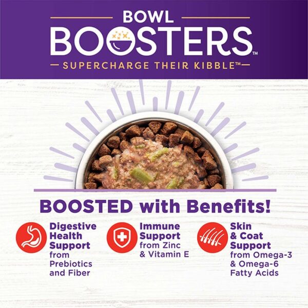 Bowl Boosters Beef & Green Beans Recipe Wet Dog Food Carton 156gx12 - Image 3