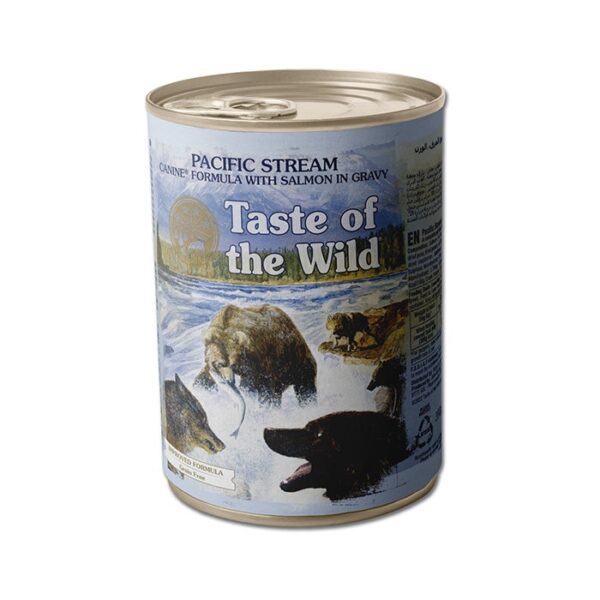 Pacific Stream Salmon Gravy Dog Can 390g x 12