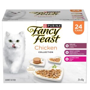 Variety Pack Chicken Collection Cat Can 85g x 24