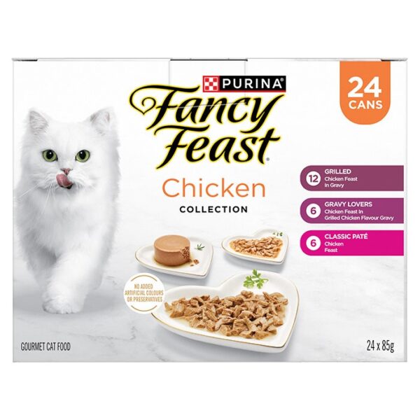 Variety Pack Chicken Collection Cat Can 85g x 24 - Image 3