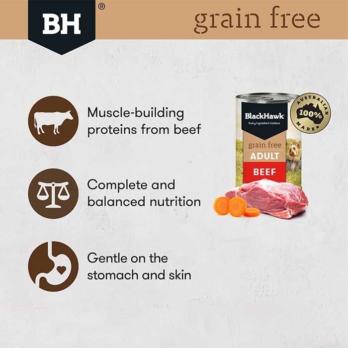 Grain Free Holistic Dog Food Beef 12 x 400g - Image 3