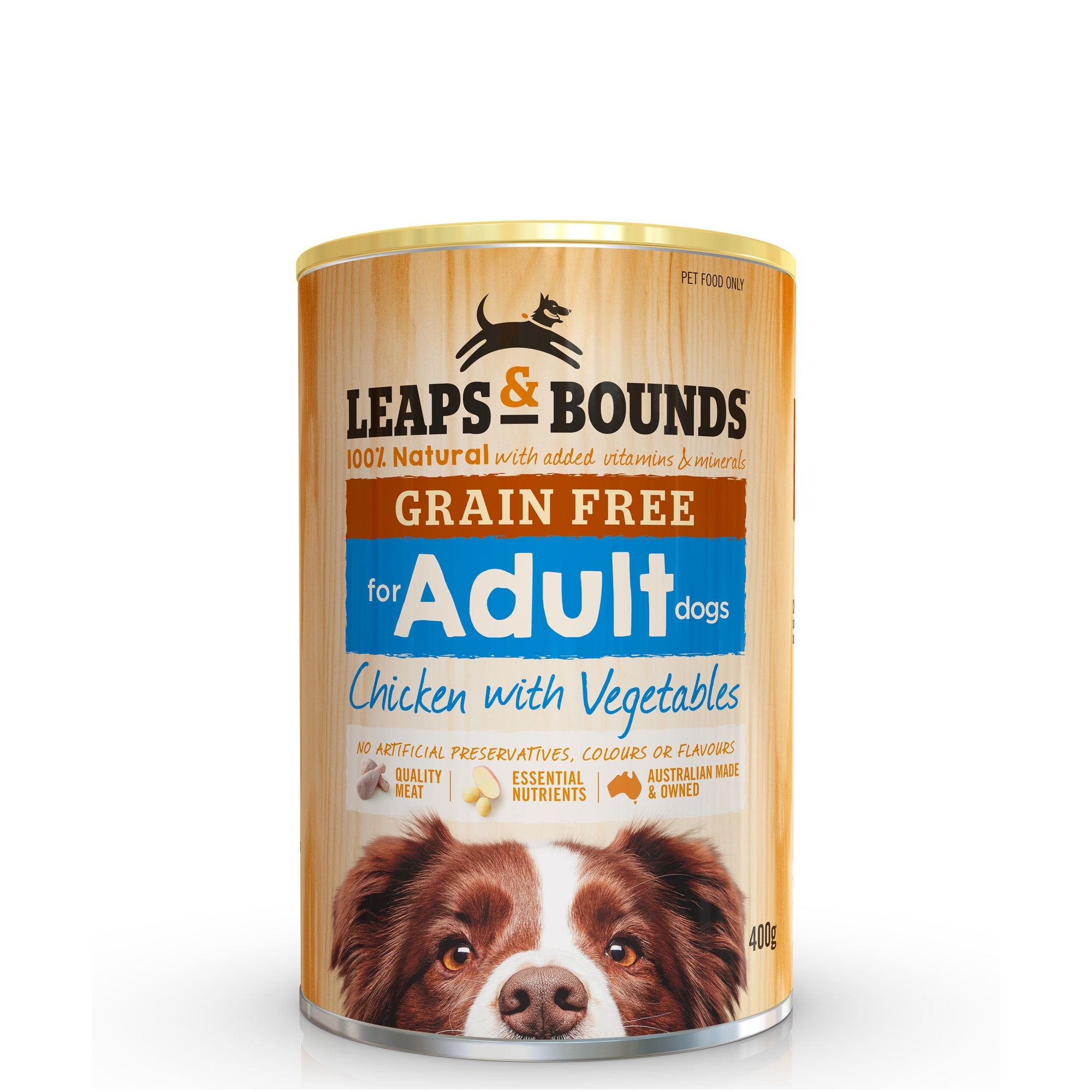 Grain Free Chicken & Veg Dog Can 400g x 12