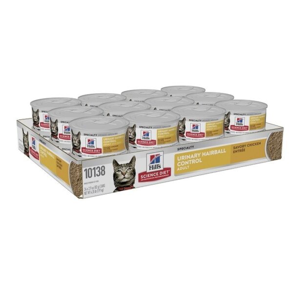 Adult Cat Food Urinary Hairball Control 82g x24 - Image 3