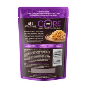 Simply Shreds Chicken Salmon & Pumpkin Dog Pouch 79g x12
