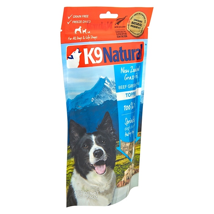 Freeze Dried Beef Green Tripe Boost Adult Dog Food 75g - Image 3