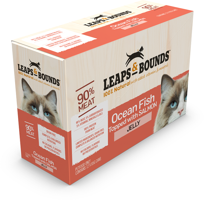 Fish Top wSalmon Jelly Cat Can 85g x 12 - Image 2