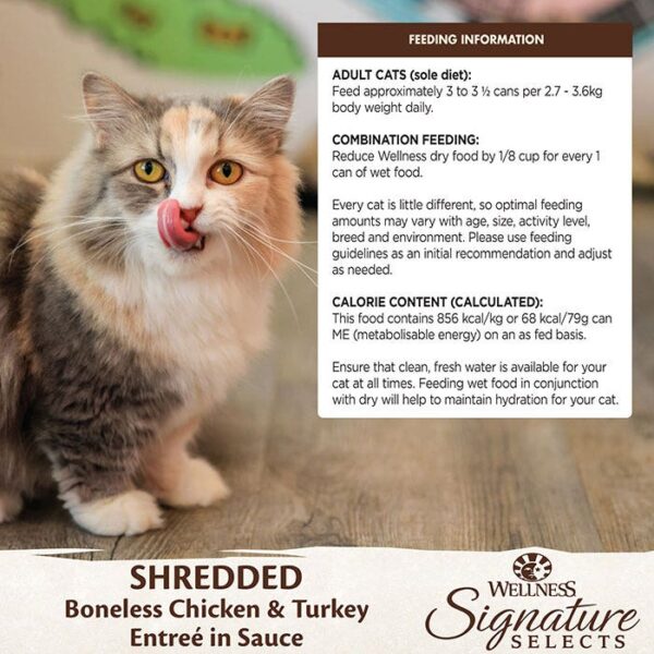Chicken & Turkey in Sauce Cat Tin 79g x 12 - Image 7