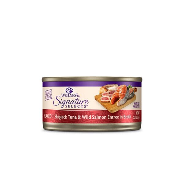 Skipjack Tuna Salmon Cat Tin 79g x 12 - Image 2