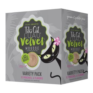 Velvet Mousse Variety Cat Pouch 80g 12 Pack
