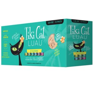 Luau Variety Queen Emma Cat Can 80g 12 Pack