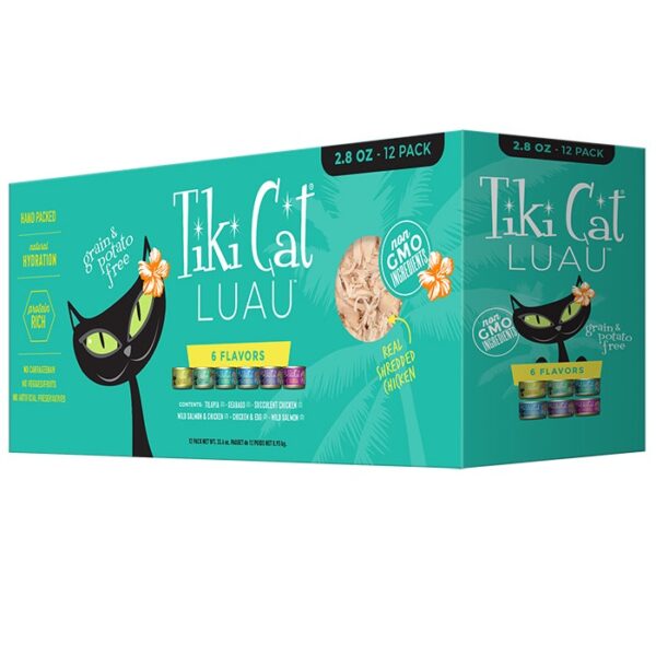 Luau Variety Queen Emma Cat Can 80g 12 Pack
