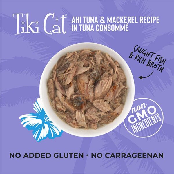 Luau Papeekeo Tuna Mackerel Cat Can 80g x 12 - Image 3