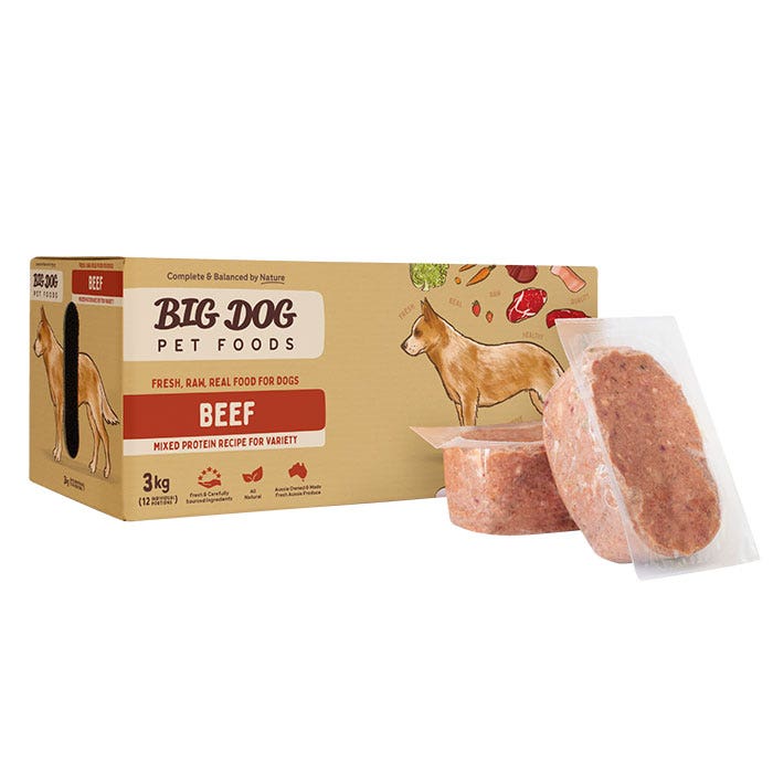 Barf Beef Dog Patties 3kg - Image 3