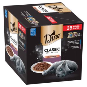 Variety Pack Lamb Gravy Tuna Mornay Cat Food Tray 85g x 28