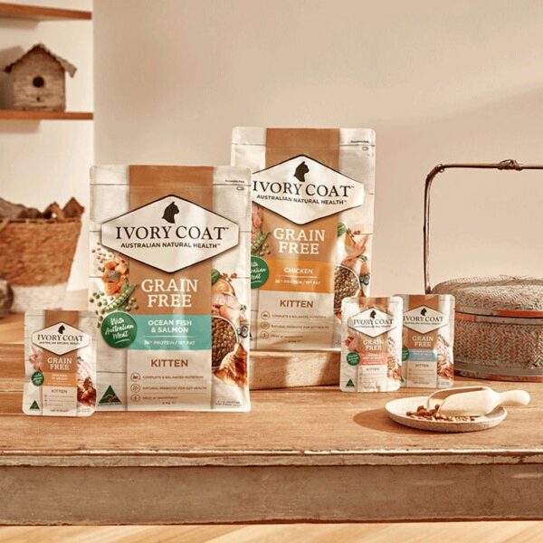Grain Free Chicken Gravy Kitten Pouch 85g x 48 - Image 11
