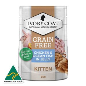 Grain Free Chicken & O Fish Kitten Pouch 85g x 48