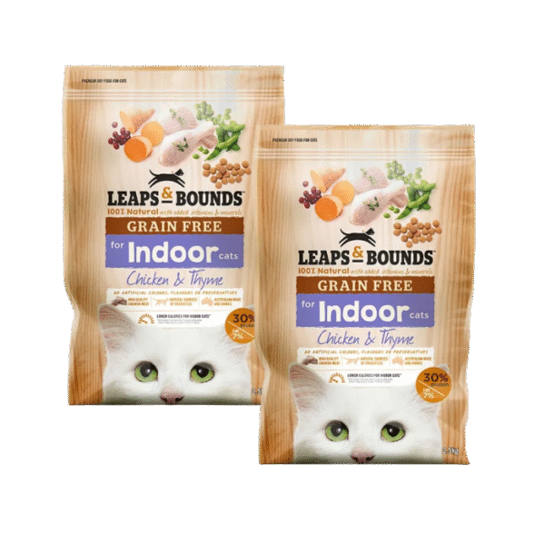 GF Indoor Chicken & Thyme Cat Food 2.5kg x 2