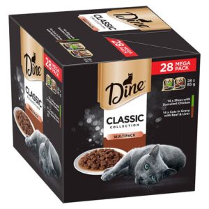 Variety Pack Succulent Chicken & Beef Liver Cat Food 85g x 28
