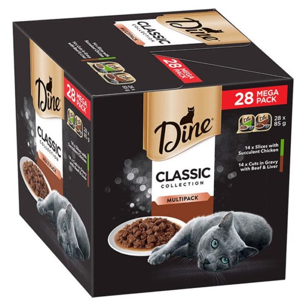 Variety Pack Succulent Chicken & Beef Liver Cat Food 85g x 28