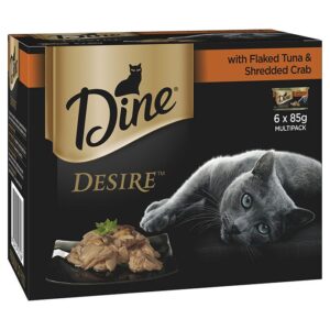Flaked Tuna & Crab Cat Food 85g x 24