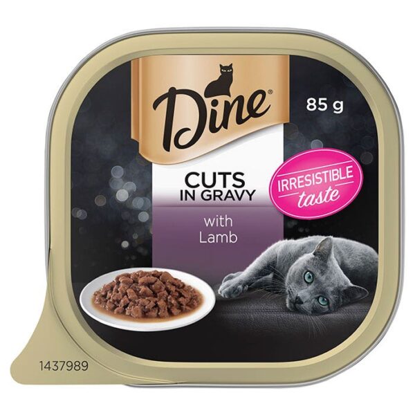 Variety Pack Lamb Gravy Tuna Mornay Cat Food Tray 85g x 28 - Image 2