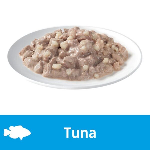Tuna Mornay Topped Cheese Cat Food Tray 85g x 42 - Image 4