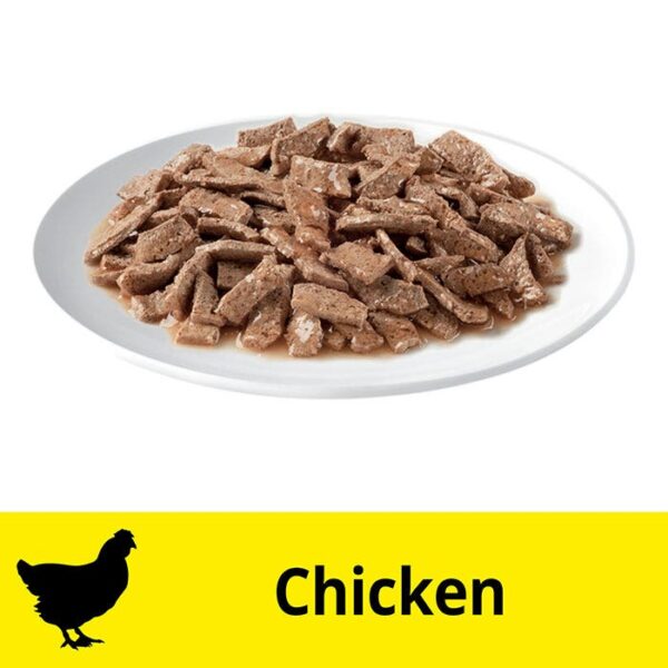 Variety Pack Succulent Chicken & Beef Liver Cat Food 85g x 28 - Image 3