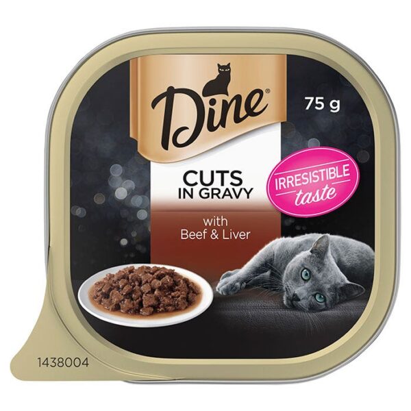 Variety Pack Succulent Chicken & Beef Liver Cat Food 85g x 28 - Image 4