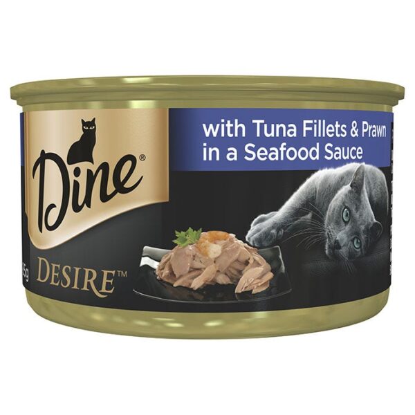 Tuna Fillet & Prawn Cat Food 85g x 24 - Image 2