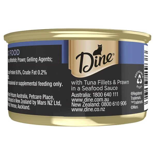 Tuna Fill Prawn in Seafood Sauce Cat Can 85g 6Pack - Image 3