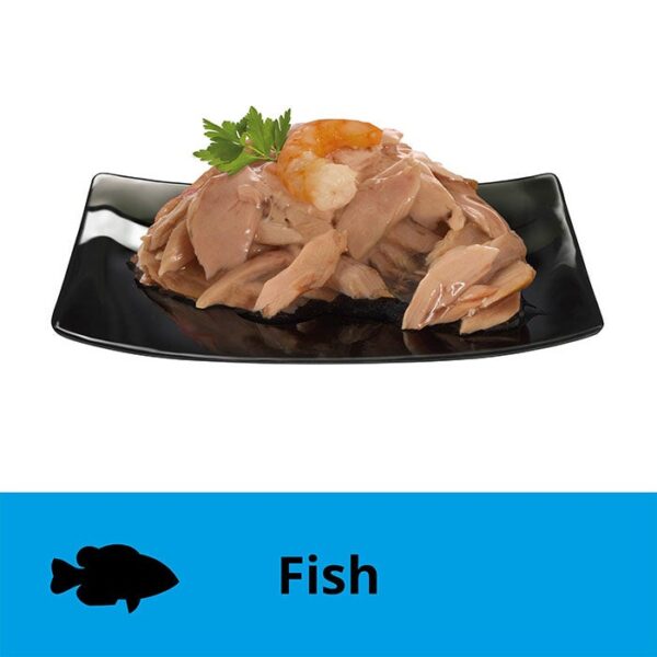 Tuna Fillet & Prawn Cat Food 85g x 24 - Image 4