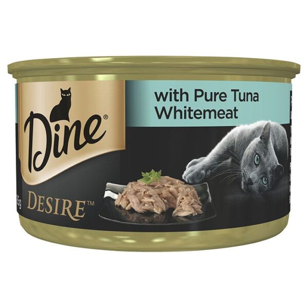 Pure Tuna Whitemeat Cat Food 85g x 6 - Image 2