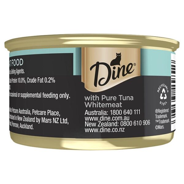Pure Tuna Whitemeat Cat Food 85g x 6 - Image 3