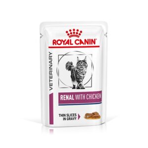 Renal Chicken Adult Cat Wet Food Pouch 85g x 12
