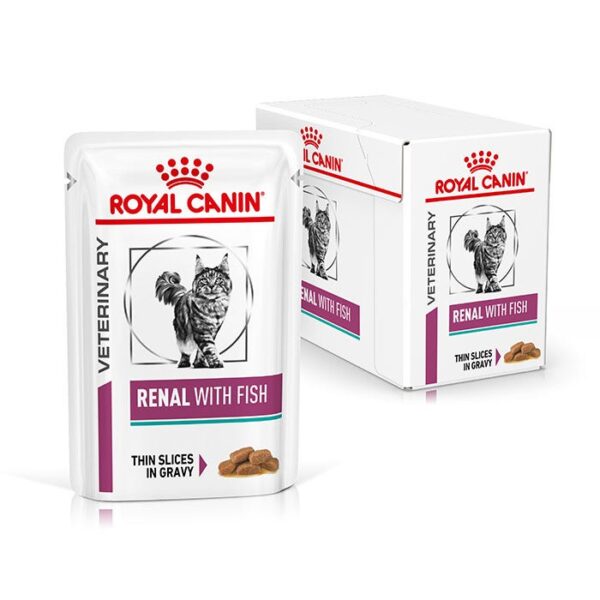 Renal Tuna Adult Cat Wet Food Pouch 85g x 12 - Image 6