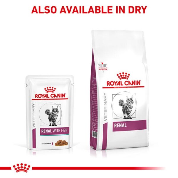Renal Tuna Adult Cat Wet Food Pouch 85g x 12 - Image 8