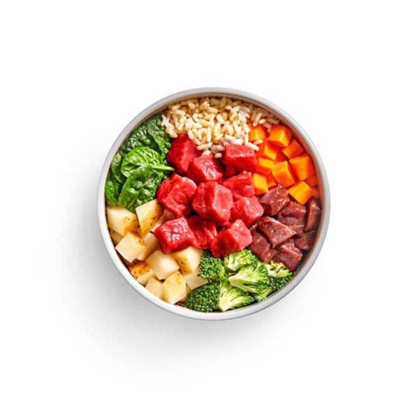 Beef Bowl Adult Dog Meal 500g x 7 - Image 3
