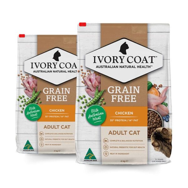 Chicken Cat Dry Food 2kg x 2