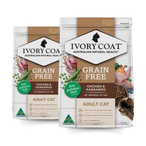 Chicken & Roo Adult Cat Food 2kg x 2