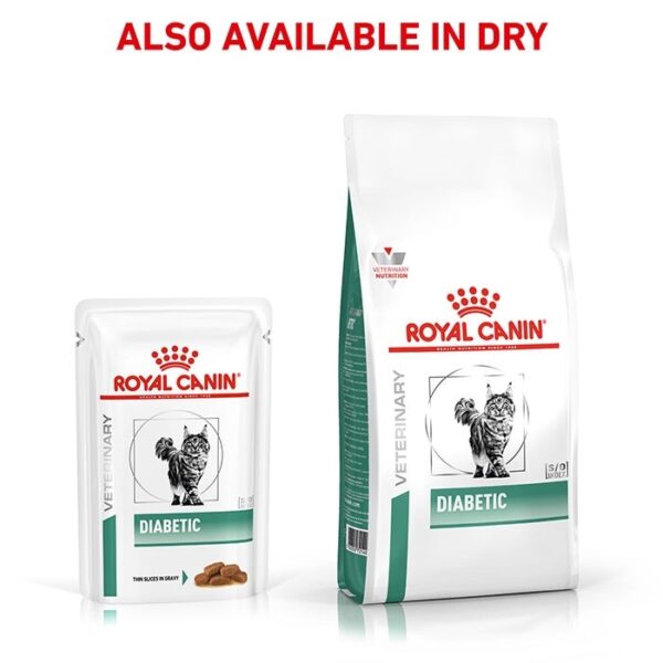 Diabetic Adult Cat Wet Food Pouch 85g x 12 - Image 8