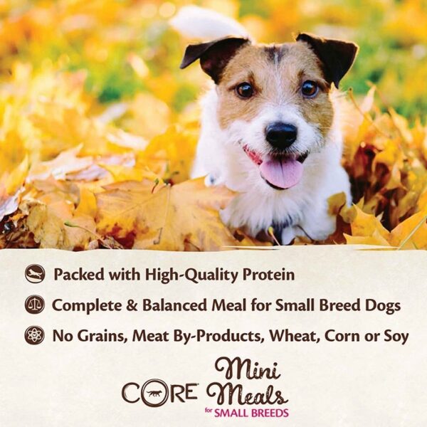 Mini Meals Variety Chk & Lamb Dog Pouch 85g x 12 - Image 3