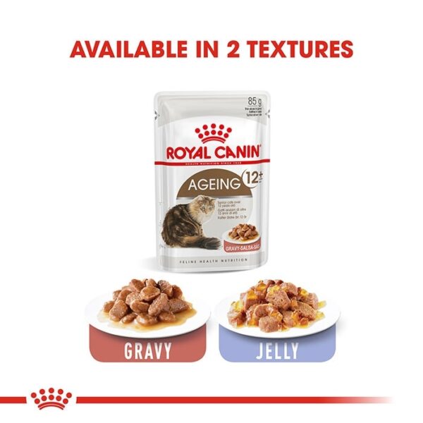Ageing 12+ Cat Food in Gravy 85g x12 - Image 7