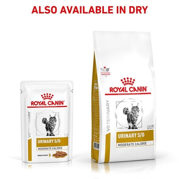 Urinary S/O Moderate Cal Cat Wet Food Pouch 85g x 12 - Image 5