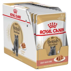 British Shorthair Adult Cat Food 85g x12