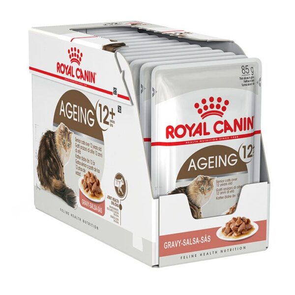 Ageing 12+ Cat Food in Gravy 85g x12